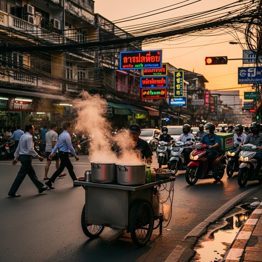 ถนน = warp zone