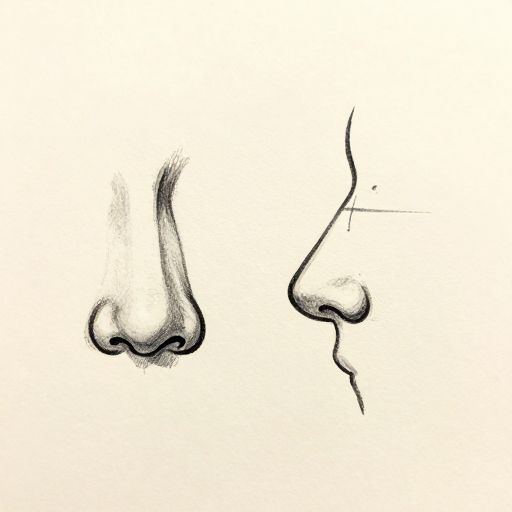 วาดจมูก